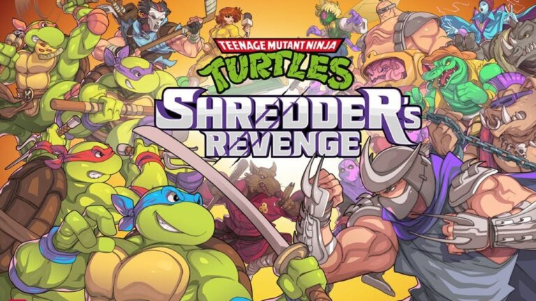 Turtles Shredder's Revenge Banner