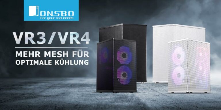 Jonsbo VR3 / VR4 – Mehr Mesh, mehr Kühlung