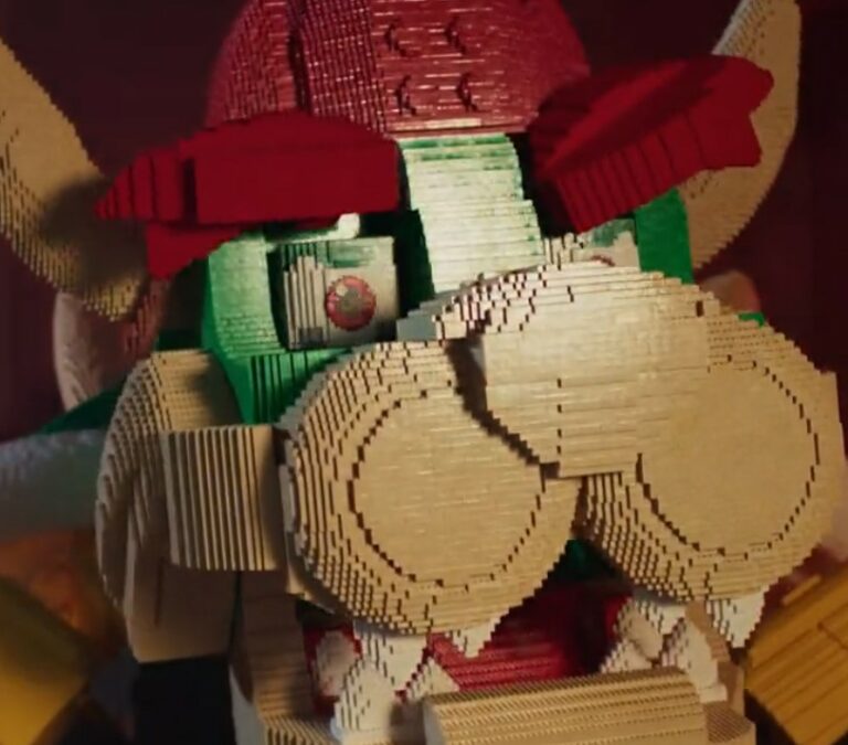 Jetzt auch noch King-sized Bowser von LEGO