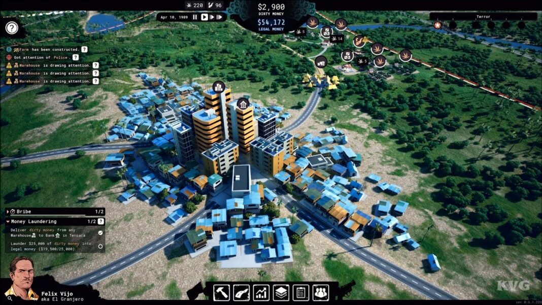 Cartell Tycoon Map