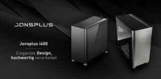 Jonsplus i400 Elegantes Design, hochwertig verarbeitet