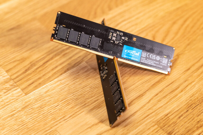 Crucial 32 GB Kit DDR5-4800 UDIMM – Test/Review