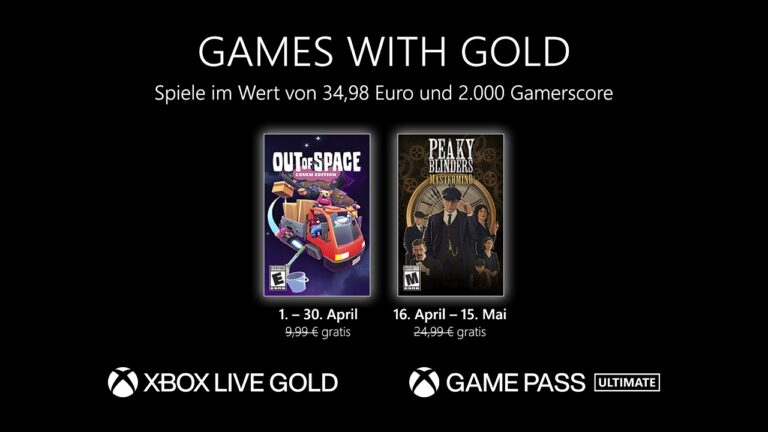 Games With Gold April 2023 – Jetzt geht es ins alte England