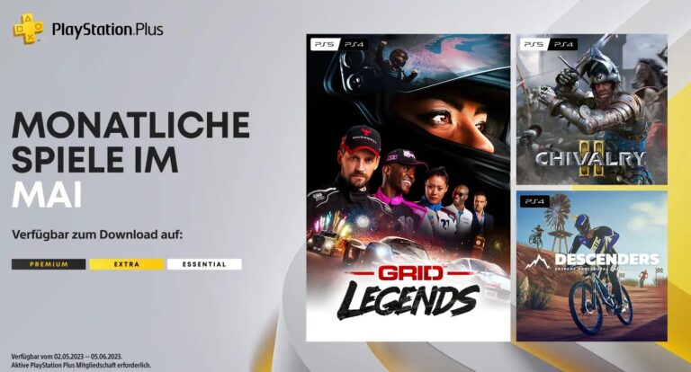 Playstation Plus –  3 Spiele für Mai bestätigt