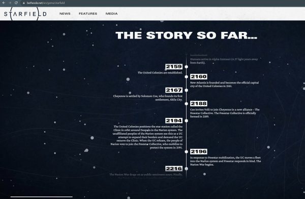 Constellation Timeline Hintergrundgeschichte