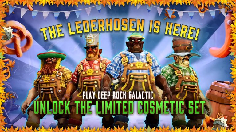 Deep Rock Galactic feiert Oktoberfest
