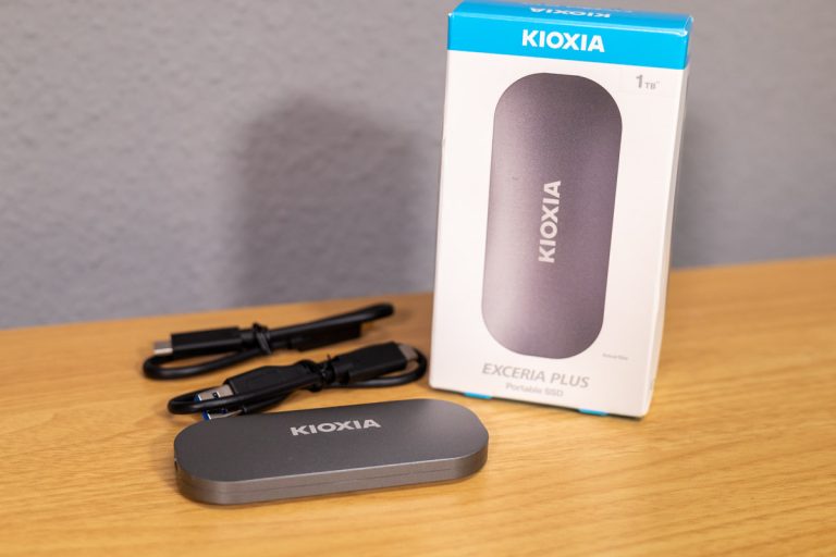 KIOXIA EXCERIA PLUS Portable SSD 1 TB – Test/Review