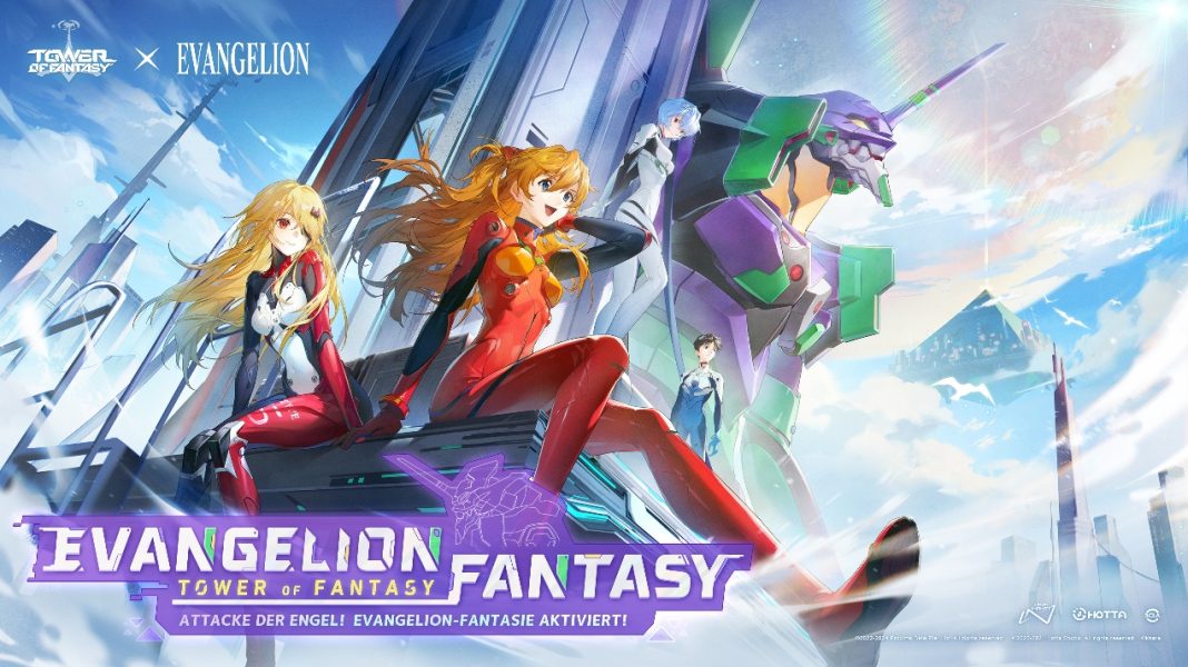 Das beliebte Evangelion-Franchise landet bald in Tower of Fantasy