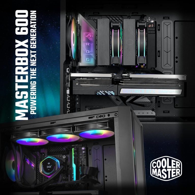 Cooler Master MasterBox 600 – ein neues Hochleistungs-PC-Gehäuse