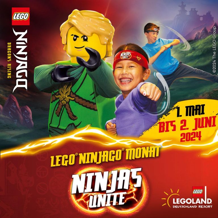 Ninja Unite – Der NINJAGO Monat im LEGOLAND Deutschland