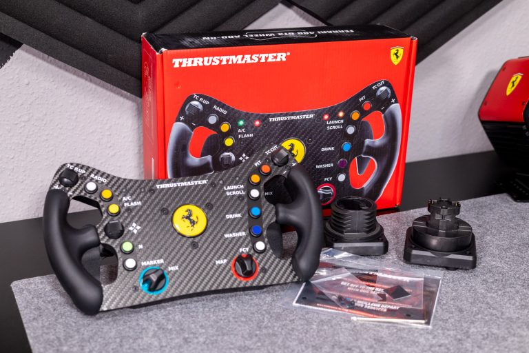 Thrustmaster Ferrari 488 GT3 Wheel Add-On – Test/Review