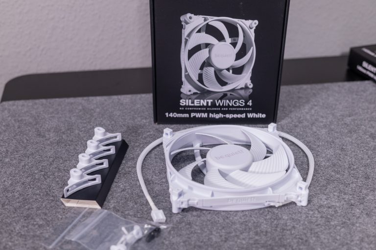 be quiet! Silent Wings 4 140 mm PWM high-speed White – Test/Review