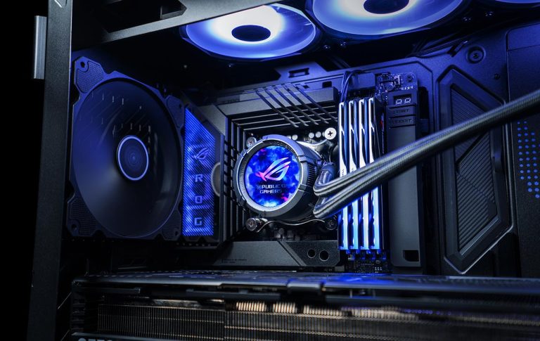 Die neue ASUS ROG Strix LC III 360 ARGB LCD AiO