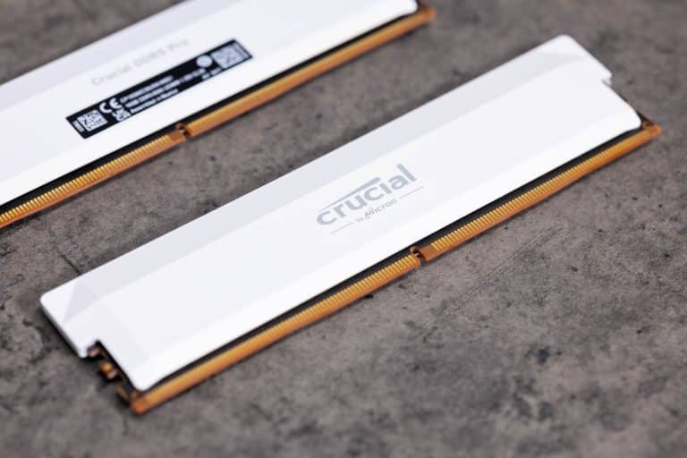 Crucial Pro Overclocking 32 GB Kit DDR5-6000 UDIMM White Kit – Test/Review