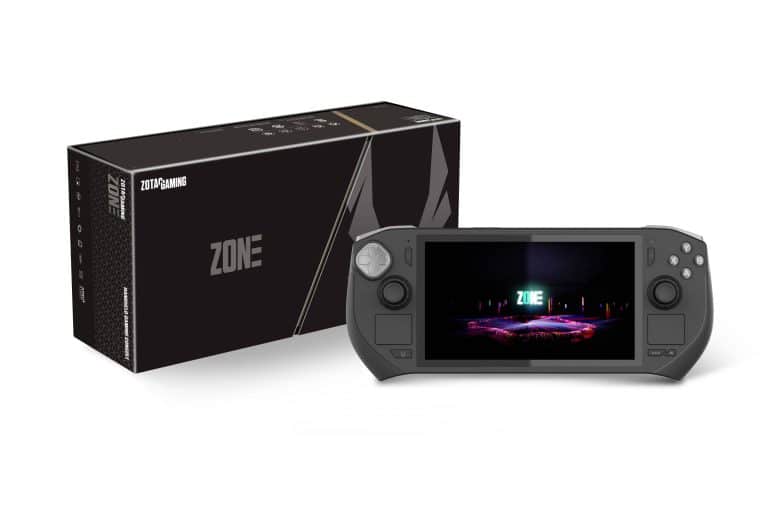 ZOTAC präsentiert die GAMING ZONE Handheld Konsole