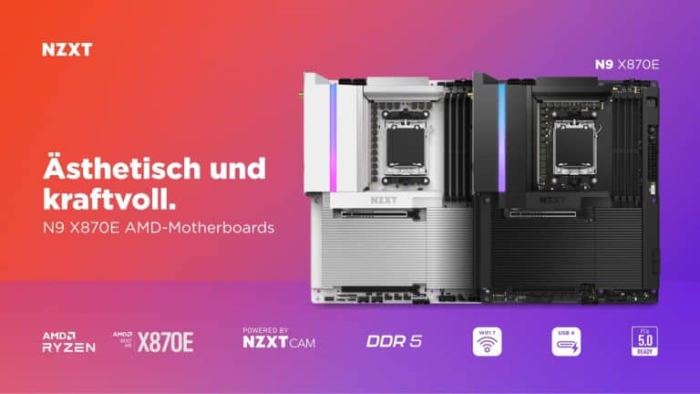 Das N9 X870E – das neue Flaggschiff AMD-Motherboard von NZXT