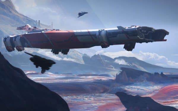 Pioneer Side Concept Art Star Citizen