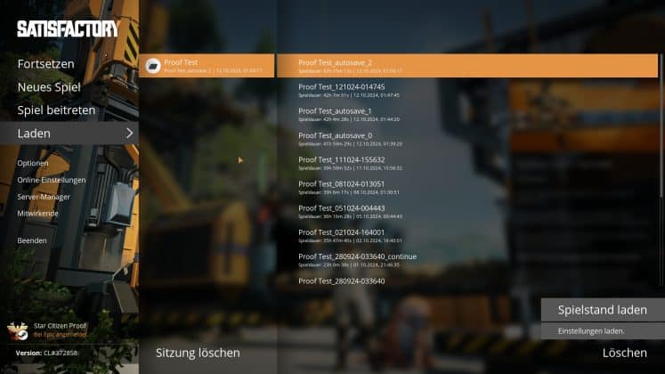 Satisfactory 1.0 Cloudspeicher