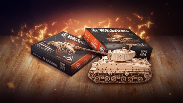World of Tanks als 3D-Puzzle