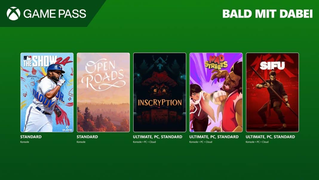 Game Pass Oktober 2024