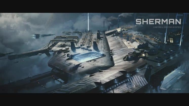 CitizenCon 2954 Beyond Pyro - Sherman Hangar Concept