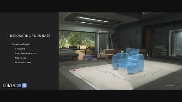 CitizenCon 2954 Crafting Your Home - Base Decoration