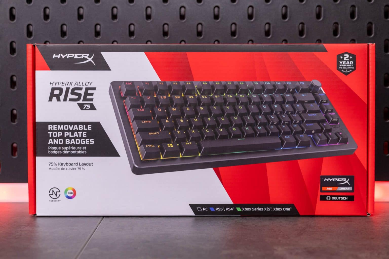 HyperX Alloy Rise 75 - Test/Review - game2gether