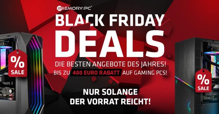 Memory PC – We Love Black Friday