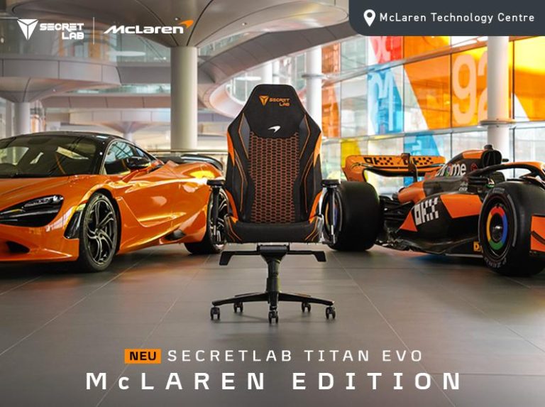Der Secretlab TITAN Evo McLaren Edition