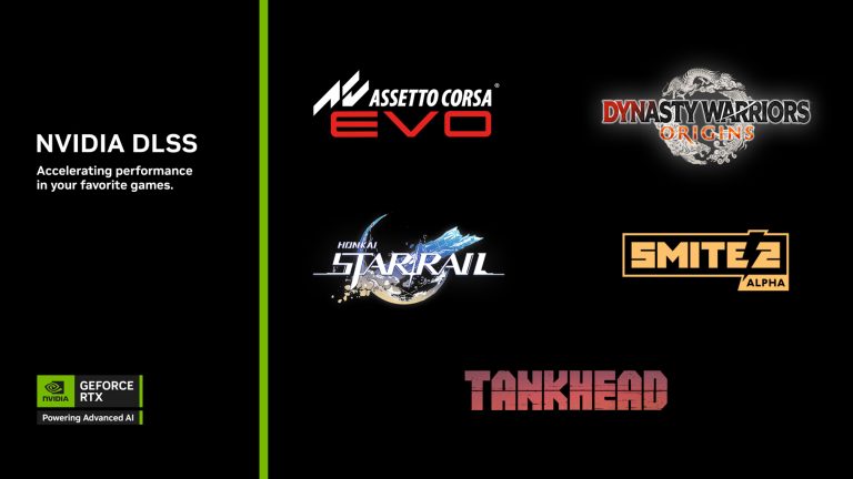 NVIDIA News: DLSS-Support für Assetto Corsa EVO und mehr
