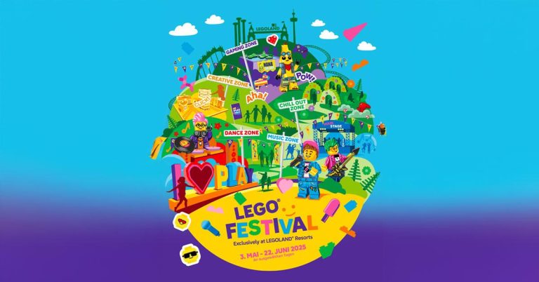 LEGOLAND Deutschland® Resort enthüllt das komplette LEGO® Festival Line up
