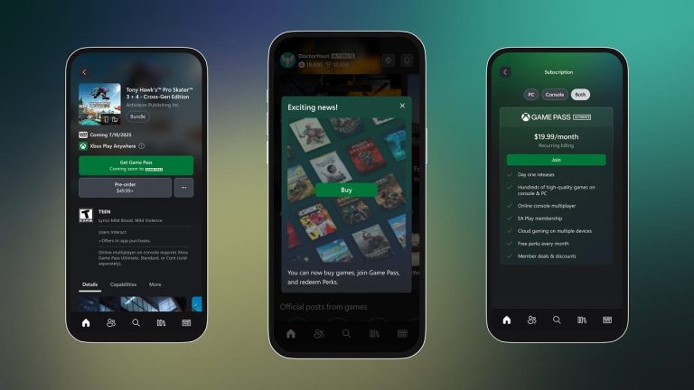Xbox Mobile App – Kaufen, Streamen und mehr Kontrolle