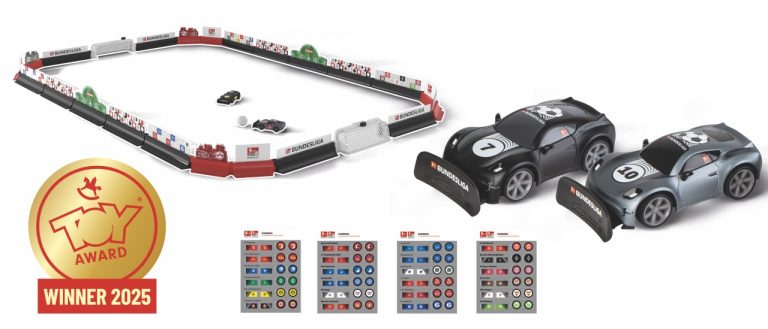 Mit dem Carrera RC Fußball Set Modell Bundesliga trifft Rennaction auf Fußballfieber