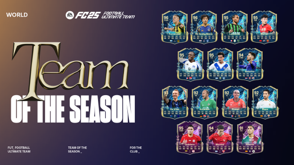 TOTS Rest der Welt in EA FC 2025.
