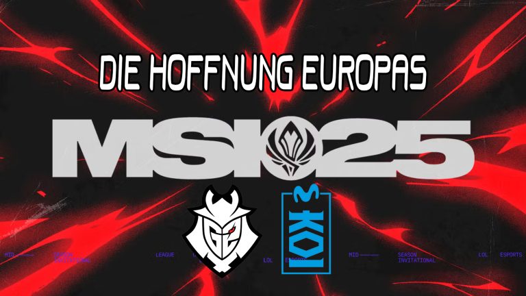 Titelbild der LoL MSI 2025.
