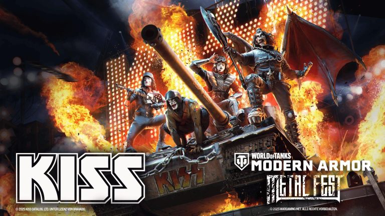 KISS rockt World of Tanks Modern Armor: Metal Fest 2025 mit neuen Panzern & Spielmodus