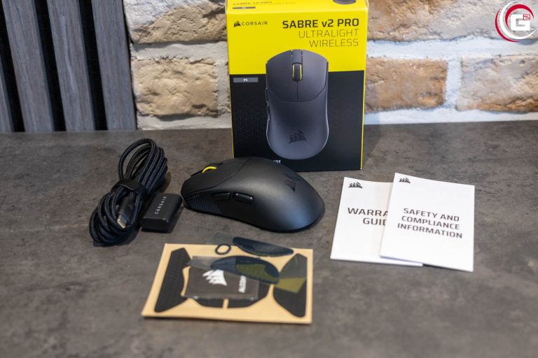 Die CORSAIR SABRE v2 PRO im Test – Leicht wie eine Feder