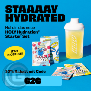 HOLY Hydration x Game2Gether