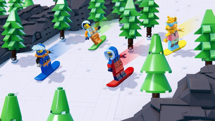 LEGO Party! Minispiel Snowboard