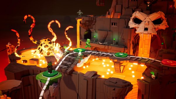 LEGO Party! Spielbrett Vulkan