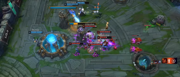 Der finale Moment in der BO5 Series des LEC Summer 2025 Finals.