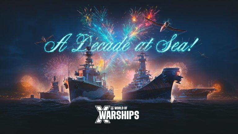 Wargaming feiert 10 Jahre World of Warships mit großem Jubiläums-Event