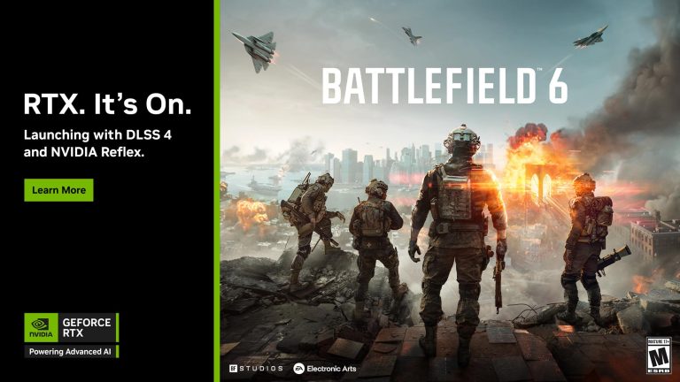 NVIDIA News: DLSS 4 für Battlefield 6, Little Nightmares III, ARC Raiders & meh