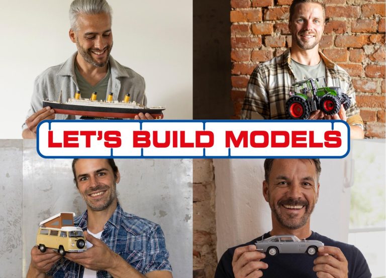 Revell startet Mitmach-Kampagne „Let’s Build Models“