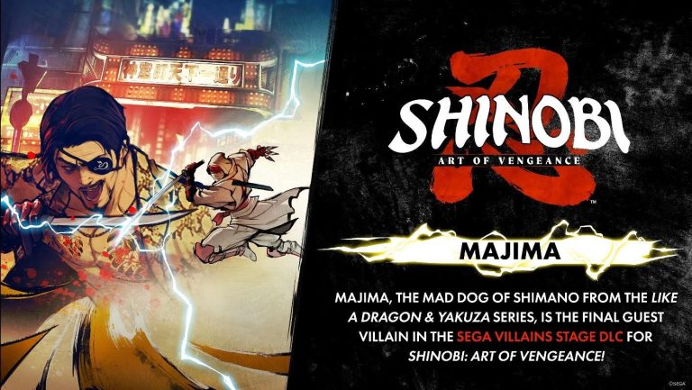 Goro Majima kommt zu Shinobi: Art of Vengeance