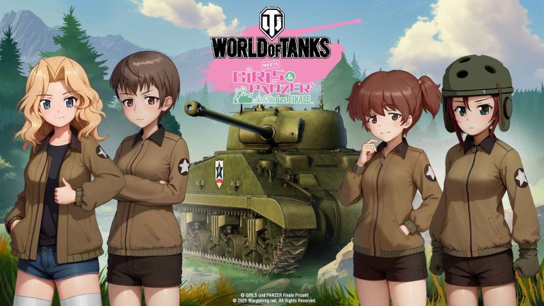 Girls und Panzer kehrt in World of Tanks zurück – mit der Saunders University High School!