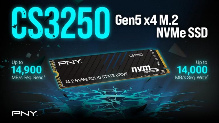 Neue PNY CS3250 Gen5 SSD: Extreme Performance für KI & Gaming