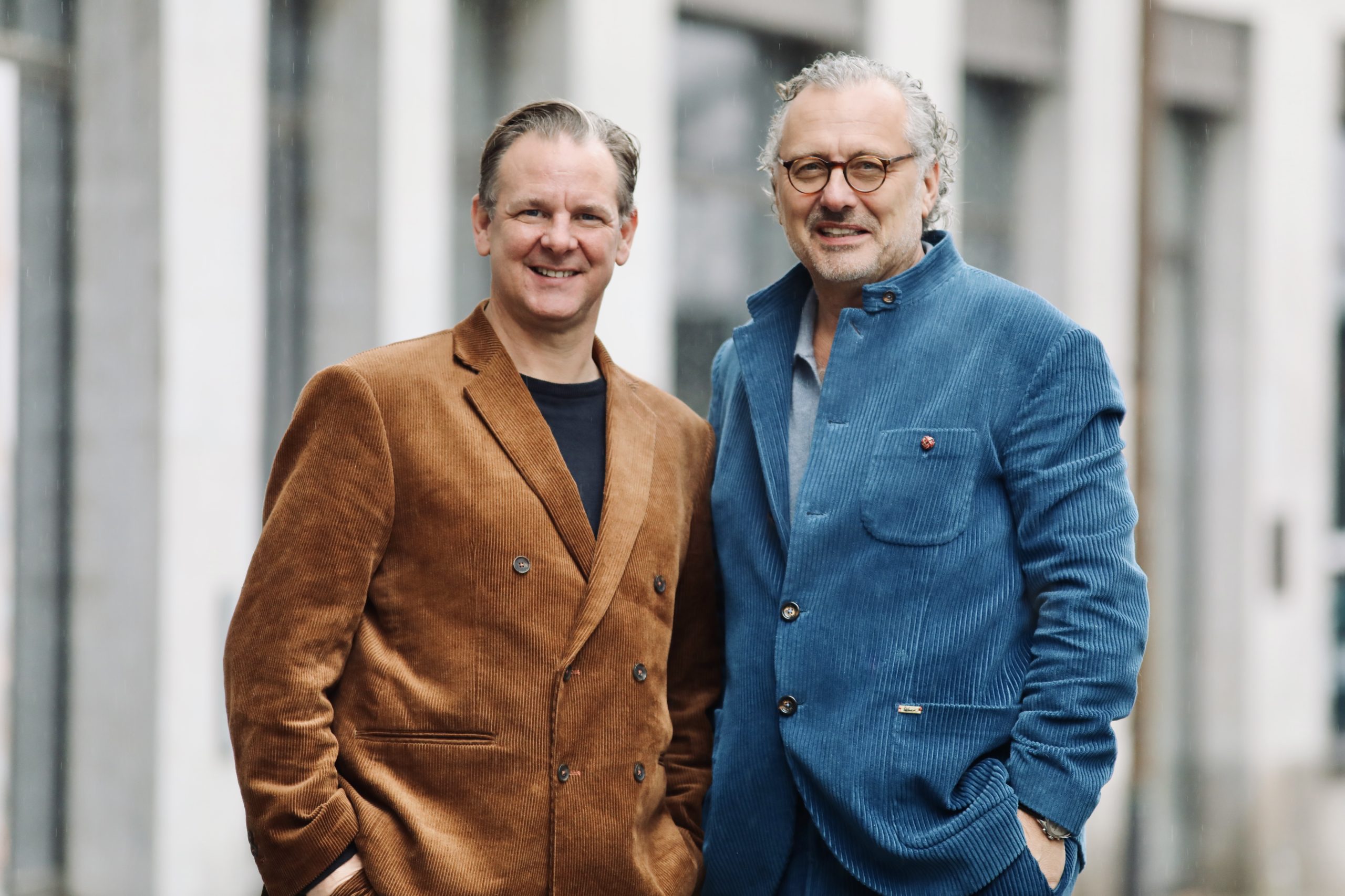 Der Sportdirektor Marcus Meyer und CEO der PSL Deutschland Lutz Meyer.