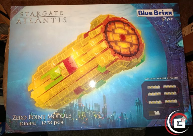 Stargate Atlantis – Zero-Point-Modul (ZPM) von BlueBrixx – Review des Sci-Fi-Klemmbausatzes