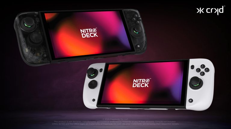 Nitro Deck 2 vorgestellt: Neues Premium-Handheld-Upgrade für Nintendo Switch 2 von CRKD